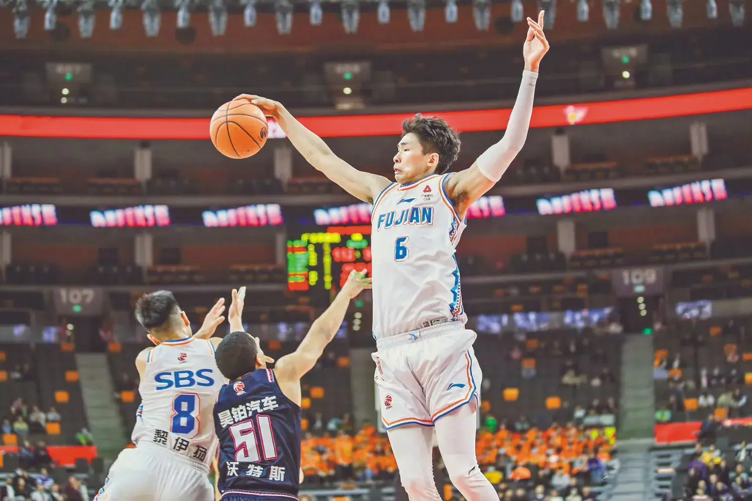 传闻和邹阳, 段的, BA联赛出